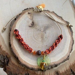 Autumn  Pumpkin Fall inspired celebration bracelet